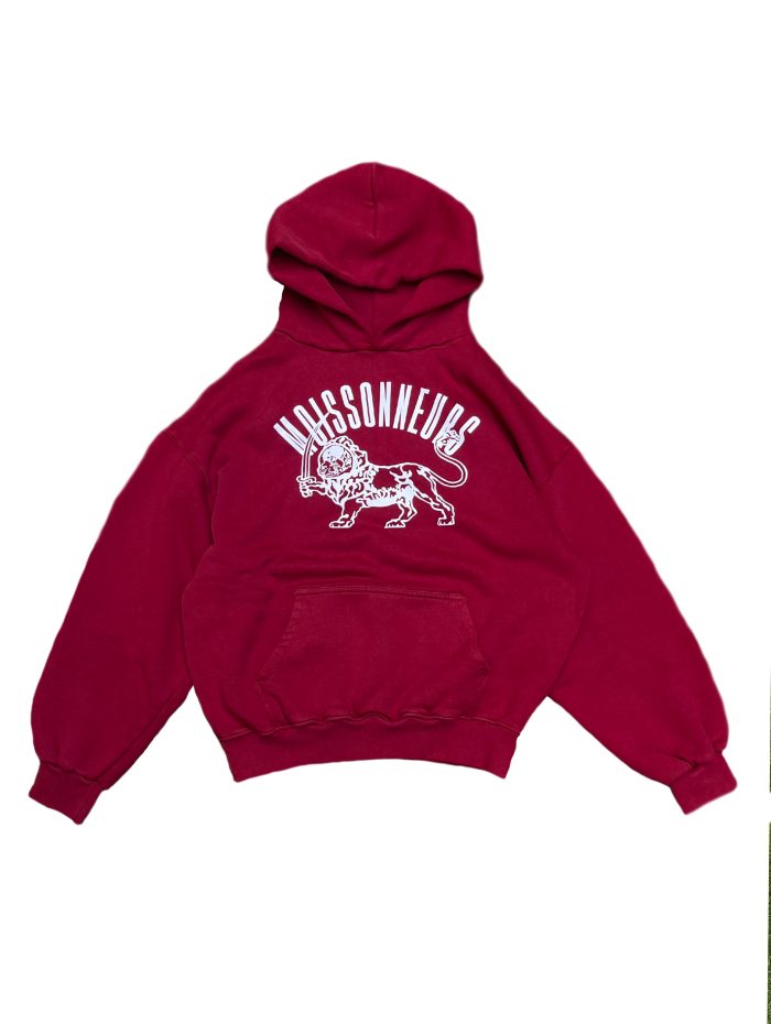 RASTA HOODIE (RED) - Image 2